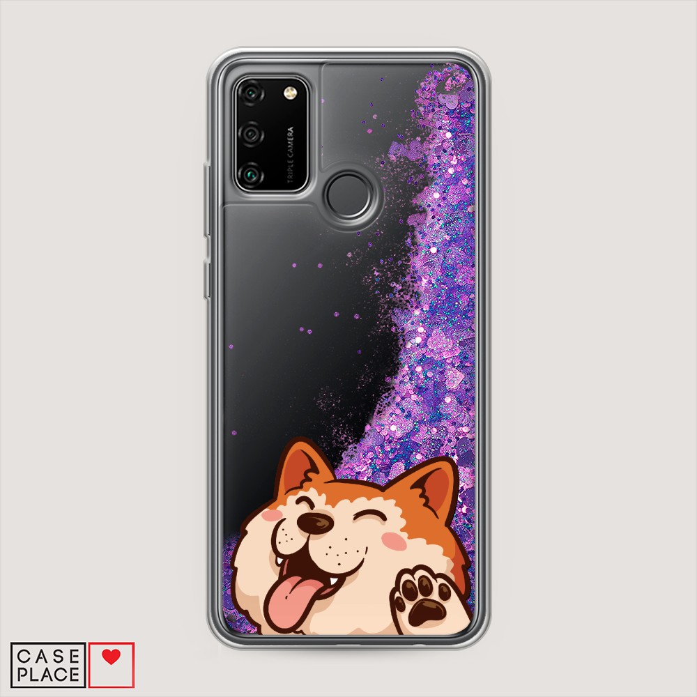 

Чехол Awog на Honor 9A "Акита-ину машет", Разноцветный, 612392-1