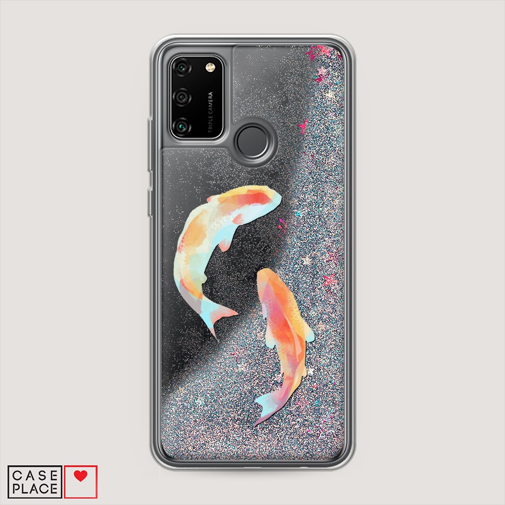 

Чехол Awog на Honor 9A "Акварельные карпы", Разноцветный, 612391-1