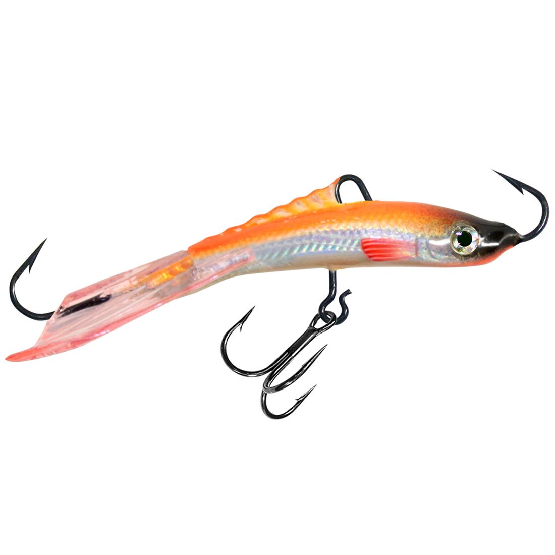 фото Балансир для рыбалки aqua чудо-7 74mm цвет 102 оранжевая спинка, 1 штука