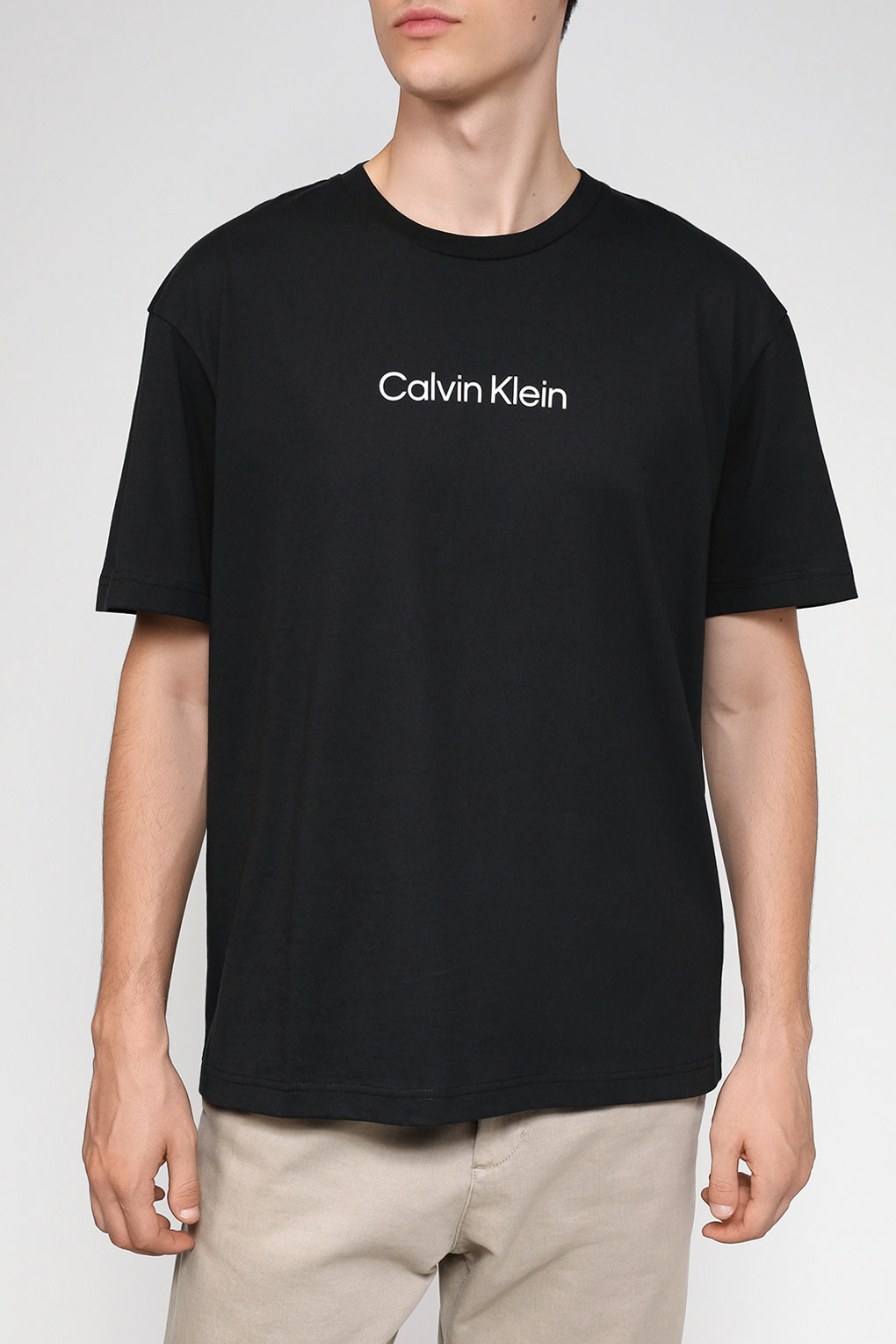 

Футболка мужская Calvin Klein K10K111346 черная M, Черный, K10K111346