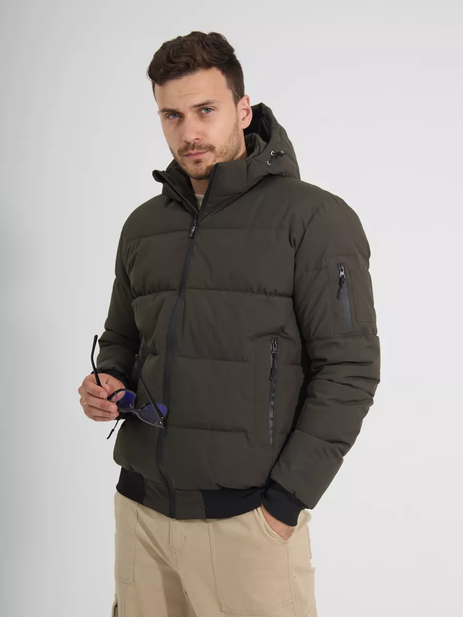 

Куртка мужская KINGSO MENS MN-2-381 хаки 54 RU, MN-2-381