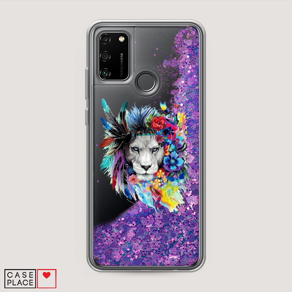 

Чехол Awog на Honor 9A "Гавайский лев", Разноцветный, 612392-1