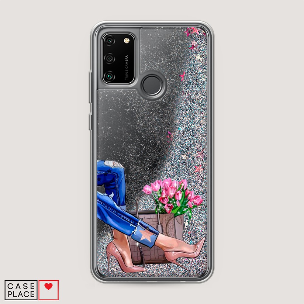 

Чехол Awog на Honor 9A "Каблучки", Разноцветный, 612391-1