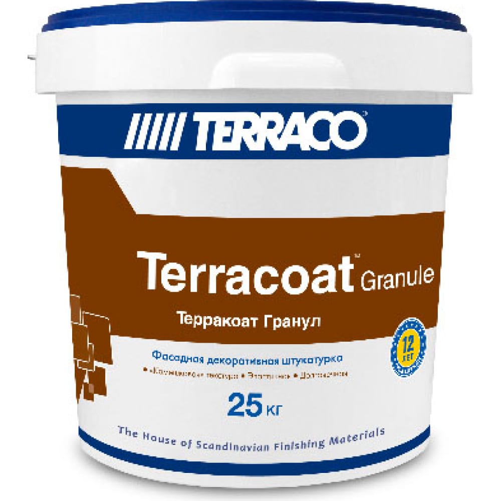 

Штукатурное декоративное покрытие TERRACO ТЕРРАКОАТ ГРАНУЛ