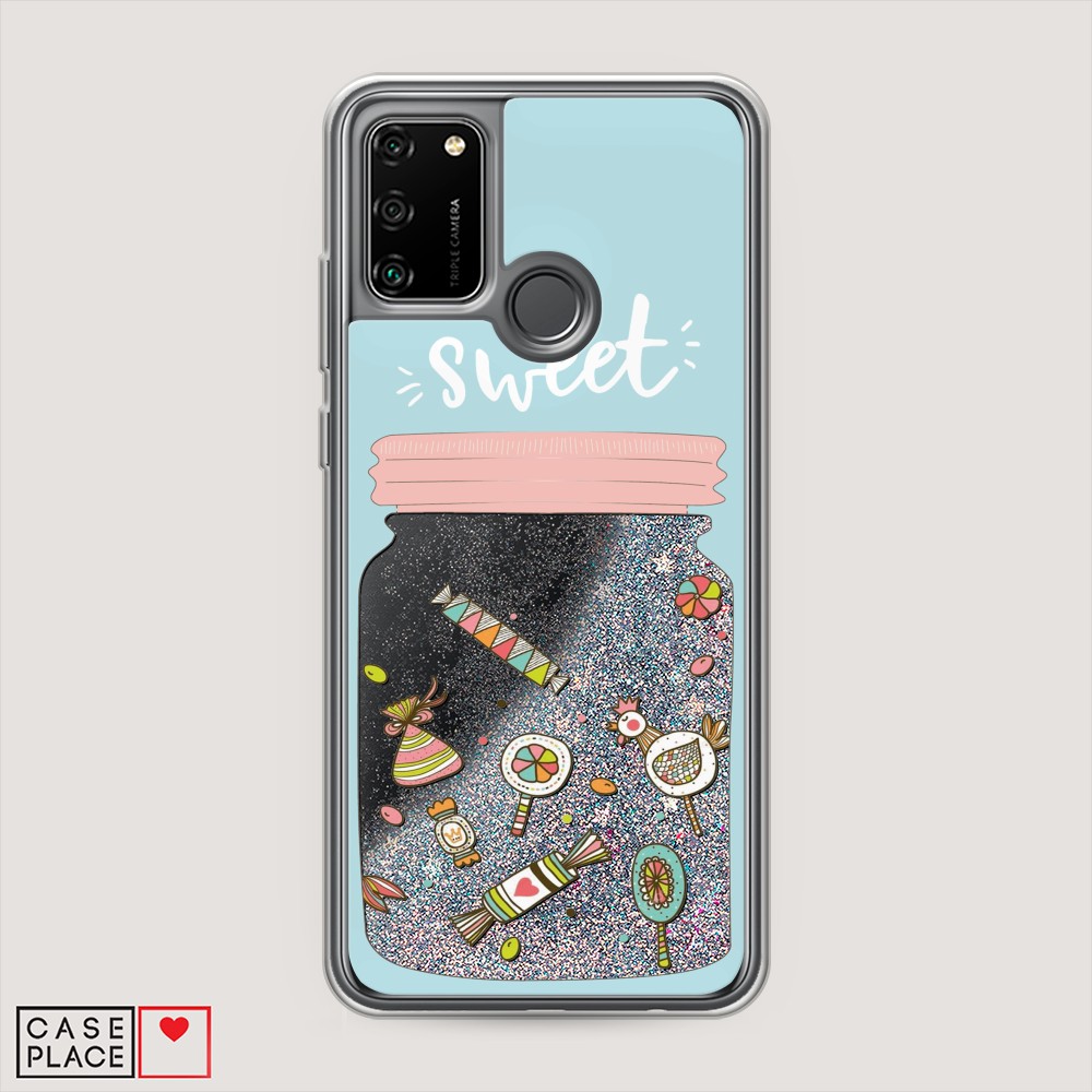 

Чехол Awog на Honor 9A "Конфетки в банке", Разноцветный, 612391-1