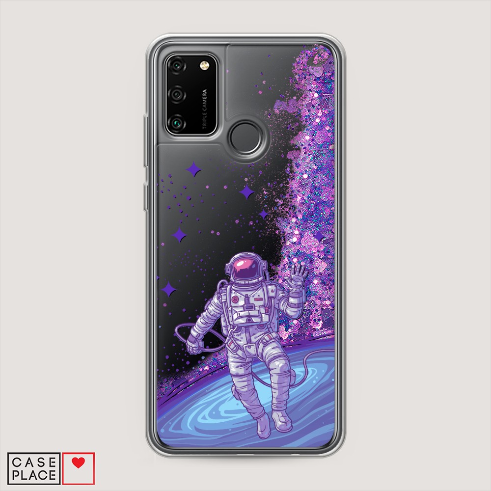 

Чехол Awog на Honor 9A "Космонавт в открытом космосе", Разноцветный, 612392-1