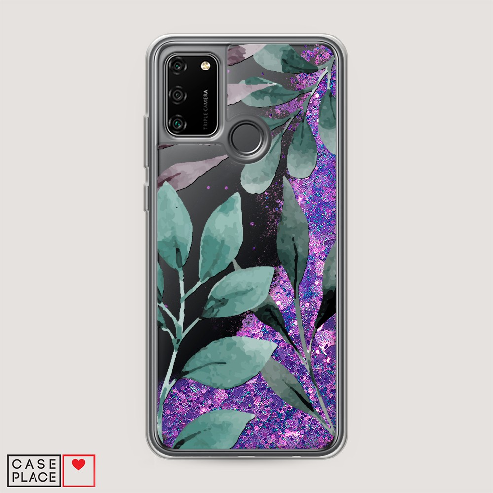 

Чехол Awog на Honor 9A "Листы цветов", Разноцветный, 612392-1