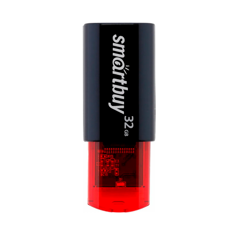 

Флешка SmartBuy Click 32 ГБ Black/Red, Click