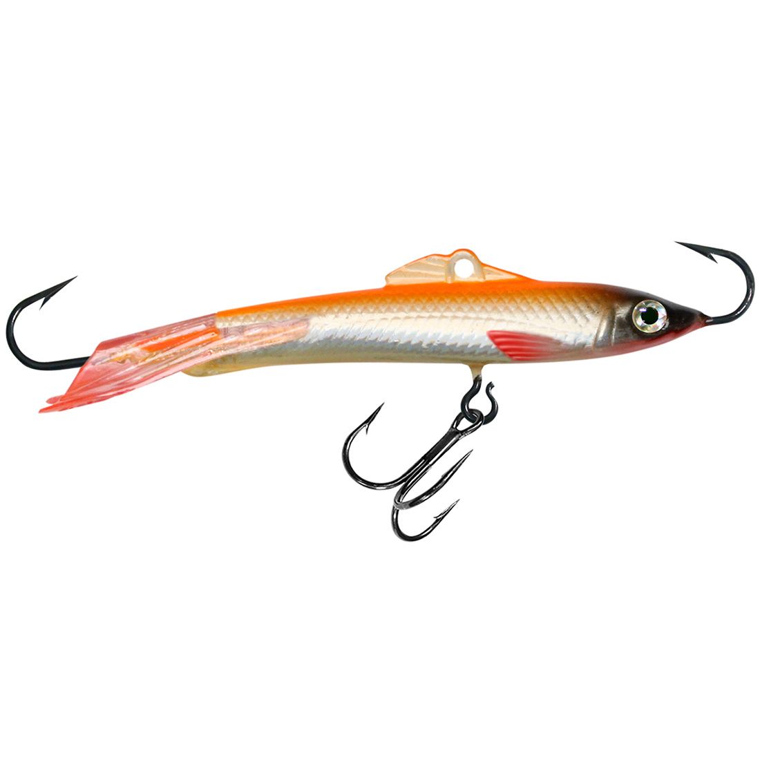 фото Балансир для рыбалки aqua шпрот-7 76mm цвет 102 оранжевая спинка, 1 штука