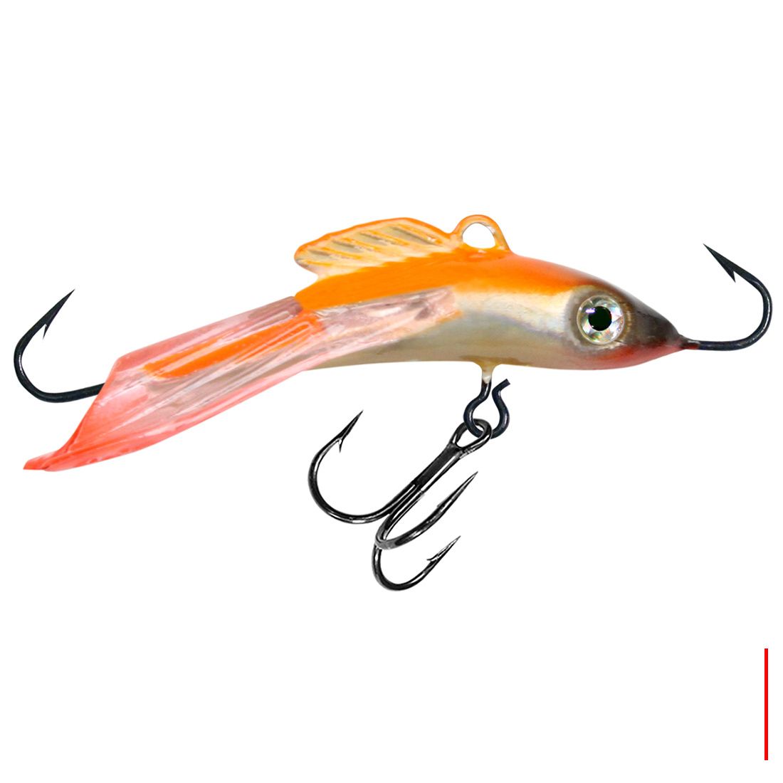 Балансир для рыбалки AQUA HOPPER-3D 47mm цвет 102 оранжевая спинка, 1 штука