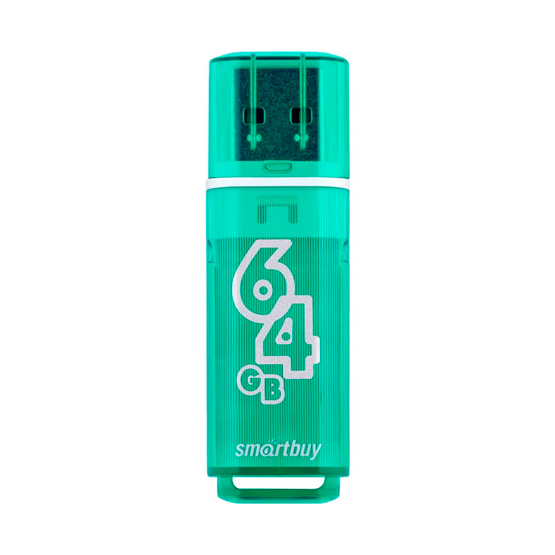 

Флешка SmartBuy Glossy 64 ГБ Emerald, Glossy