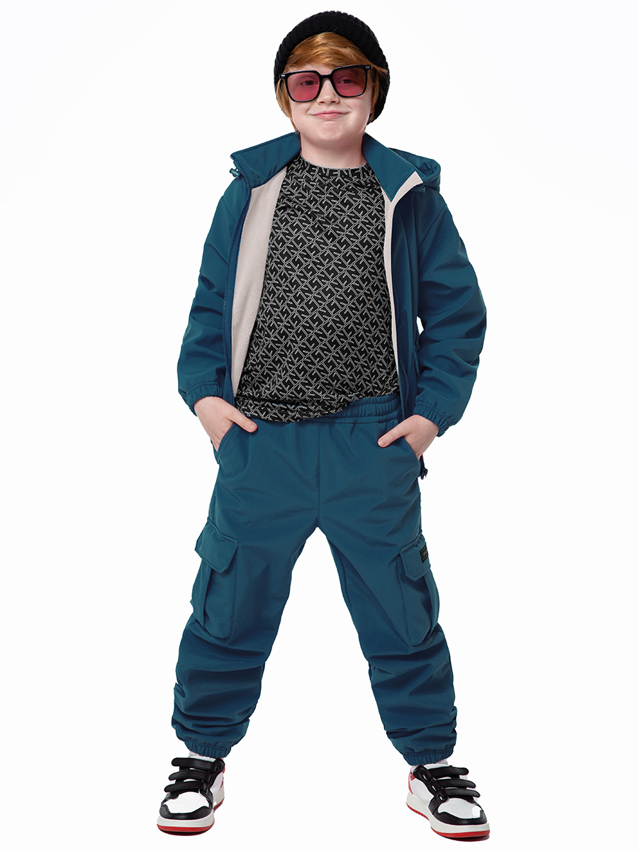 

Брюки детские NIKASTYLE 2л9724, зеленый, 152, 2л9724