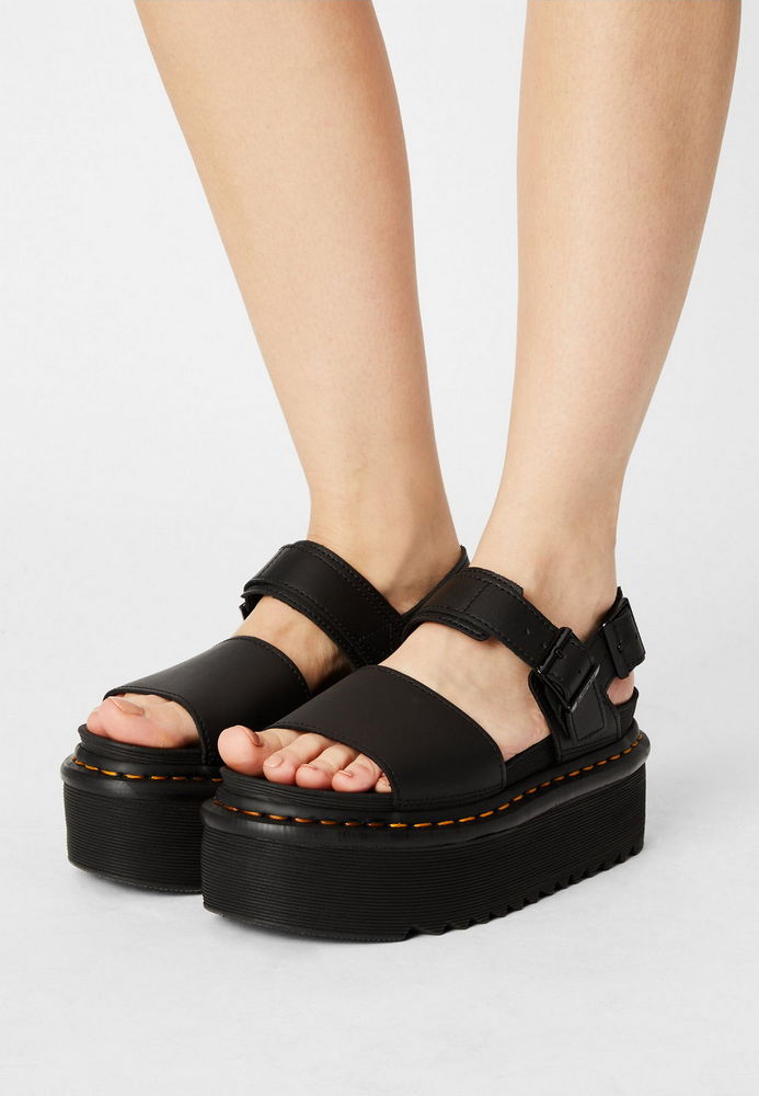 

Сандалии женские Dr. Martens DO211A031 черные 36 EU, Черный, DO211A031