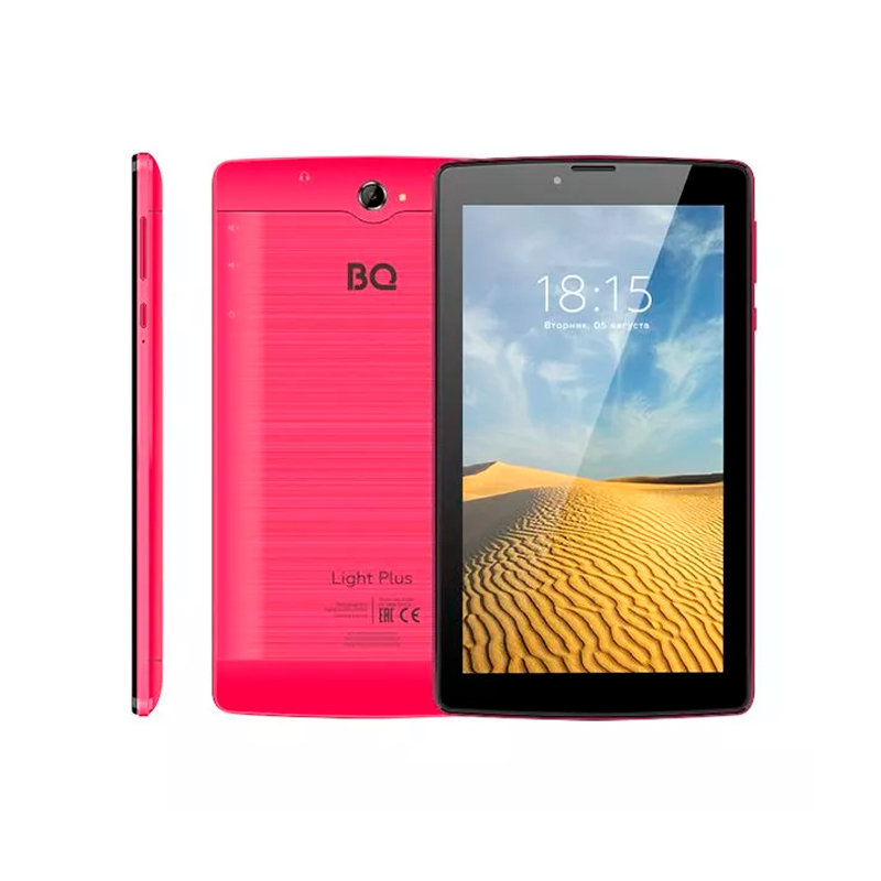 фото Планшет bq 7038g light plus 7" 2019 2/16gb red wi-fi+cellular