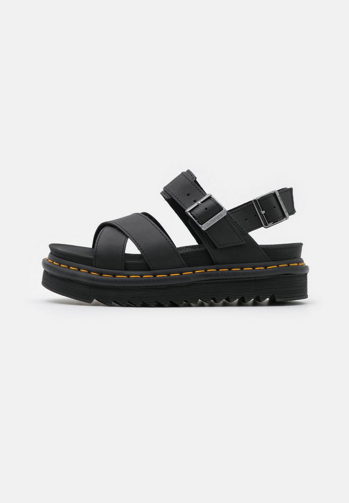 

Сандалии женские Dr. Martens DO211A034 черные 42 EU, Черный, DO211A034