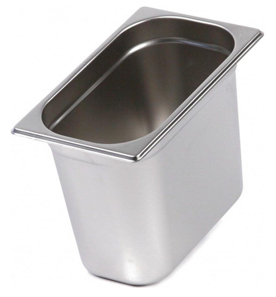 

Гастроемкость Luxstahl 814-8 GN 1/4-200 (265х164х200) нерж., Серебристый