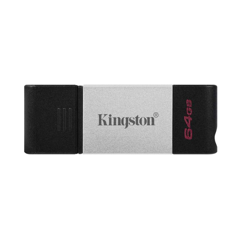 

Флешка Kingston DataTraveler 80 64 ГБ Silver, DataTraveler 80