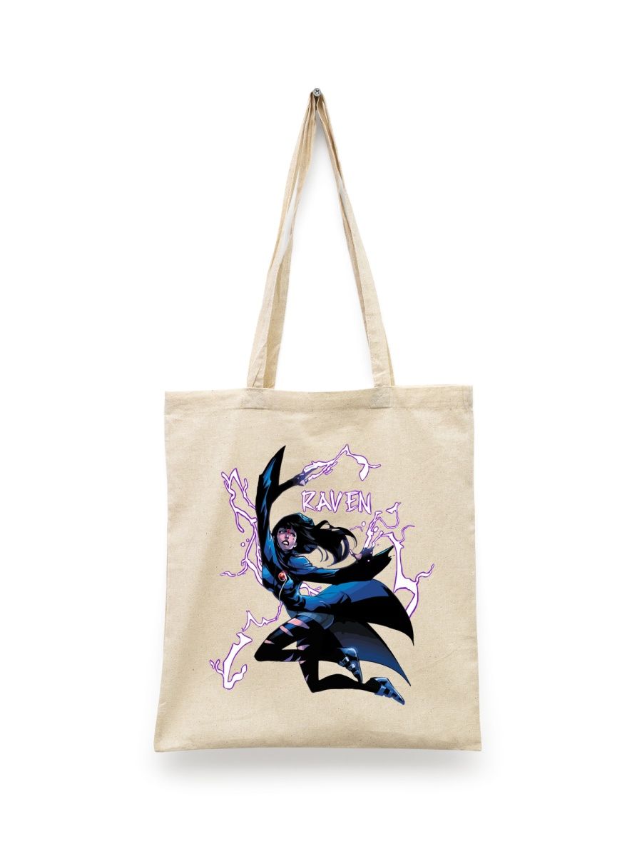 

Шоппер унисекс Каждому Своё Рейвен/Raven DC/Комиксы DCRV3 белый, Рейвен/Raven DC/Комиксы DCRV3