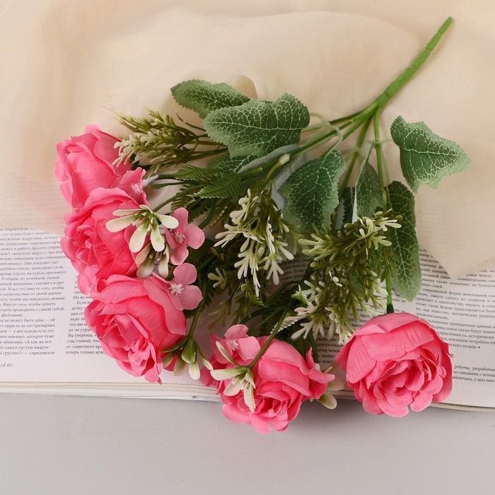 

Букет "Роза индиголетта" 6х27 см, микс (2 шт.), В ассортименте