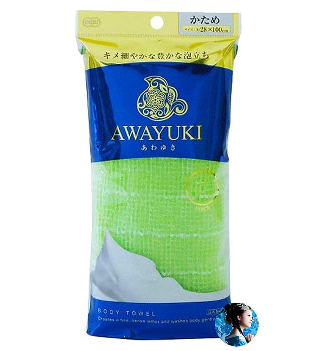 фото Мочалка для тела жесткая awayuki nylon towel stiffer, оне, ohe
