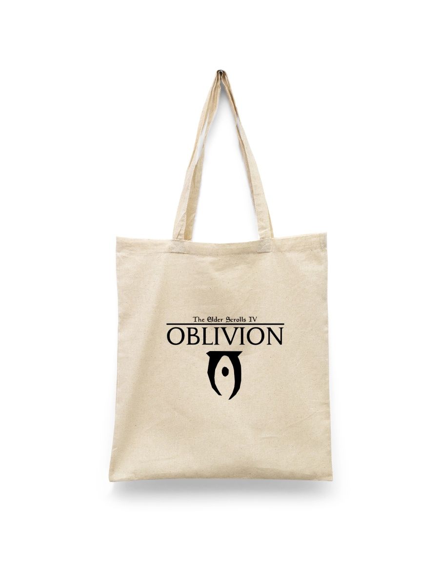 

Шоппер унисекс Каждому Своё Обливион/The Elder Scrolls/Oblivion GMOB1 белый, Обливион/The Elder Scrolls/Oblivion GMOB1