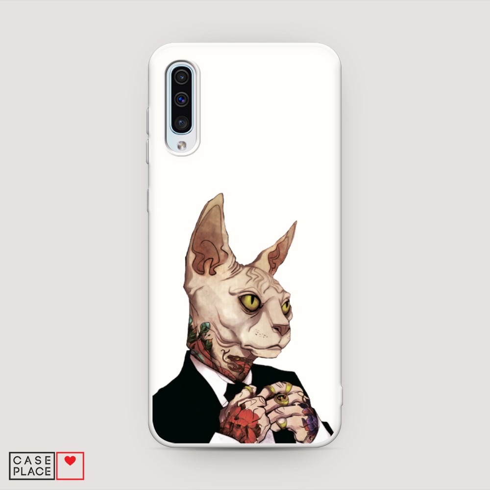 

Матовый силиконовый чехол "Татуированный сфинкс" на Samsung Galaxy A30s
