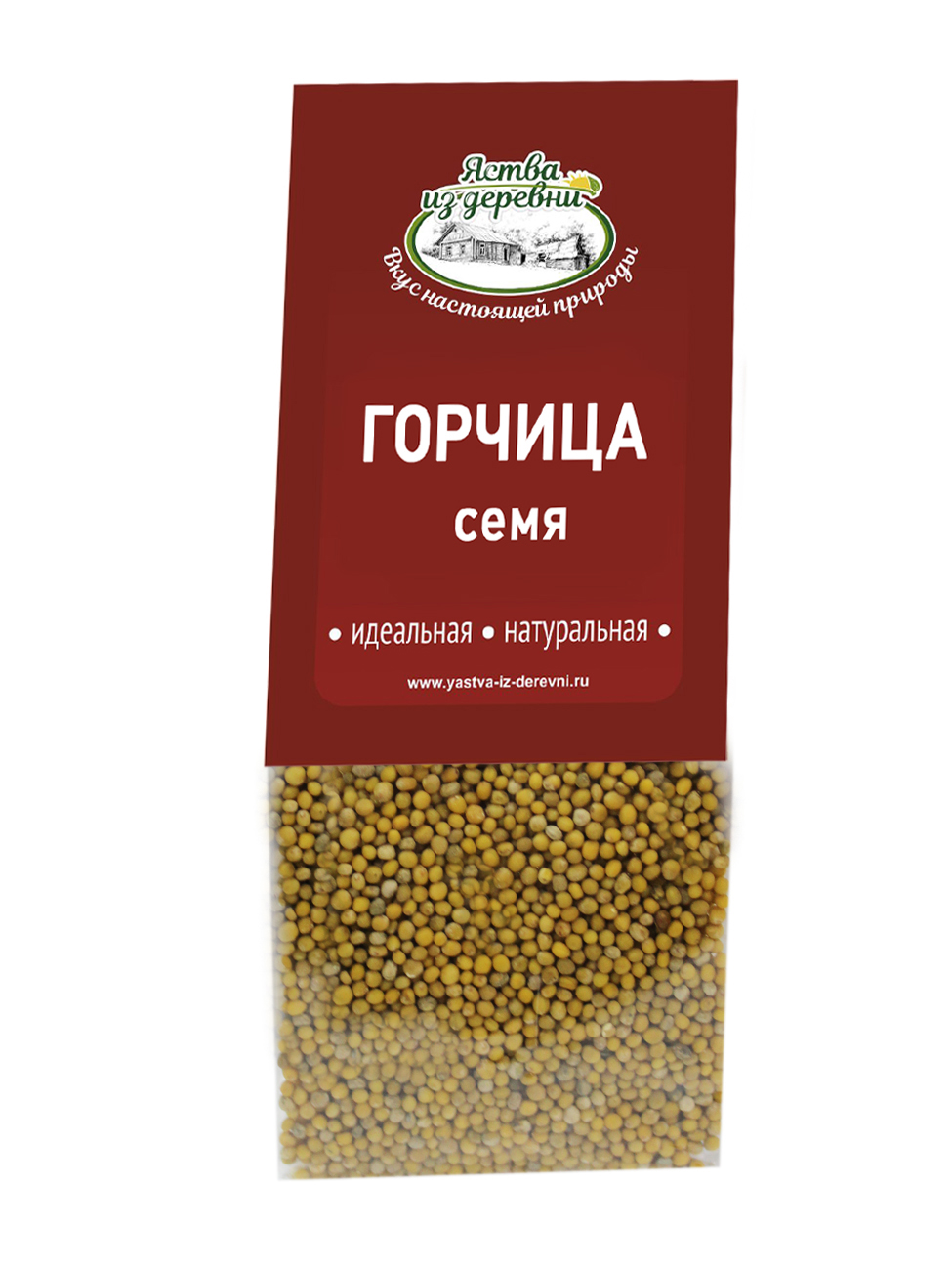 

Горчица целая Яства из деревни 100 гр, Горчица целая 100 гр