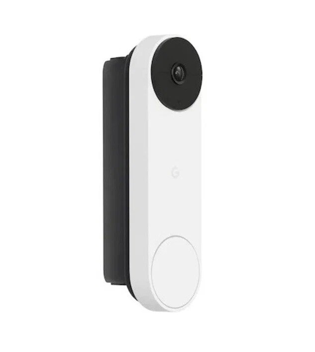 Google Nest Doorbell battery белый,  черный