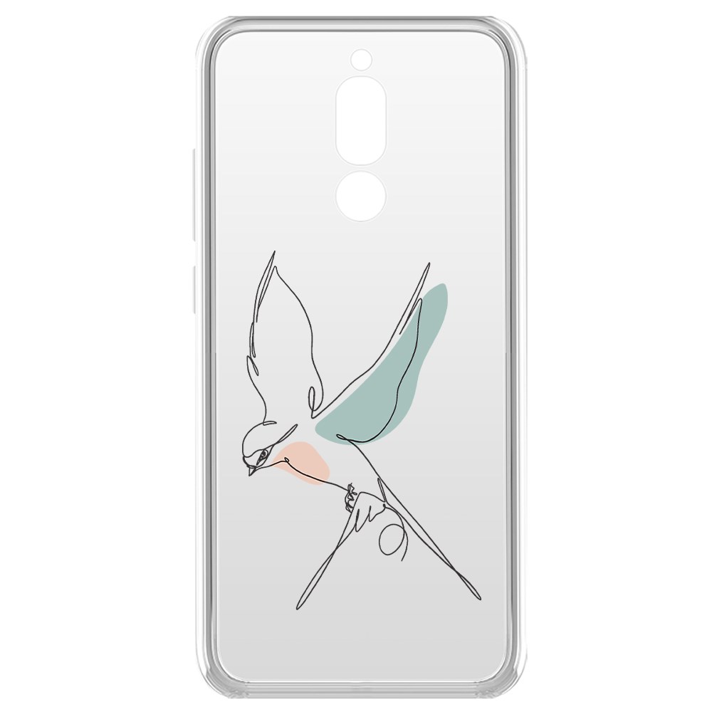 

Чехол-накладка Krutoff Clear Case Полет для Xiaomi Redmi 8, Прозрачный