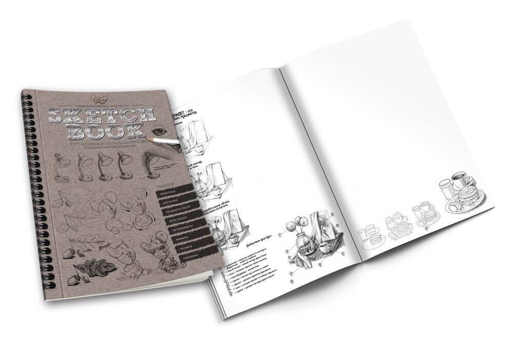 фото Набор для творчества данкотойс sketch book sb0101 danko toys