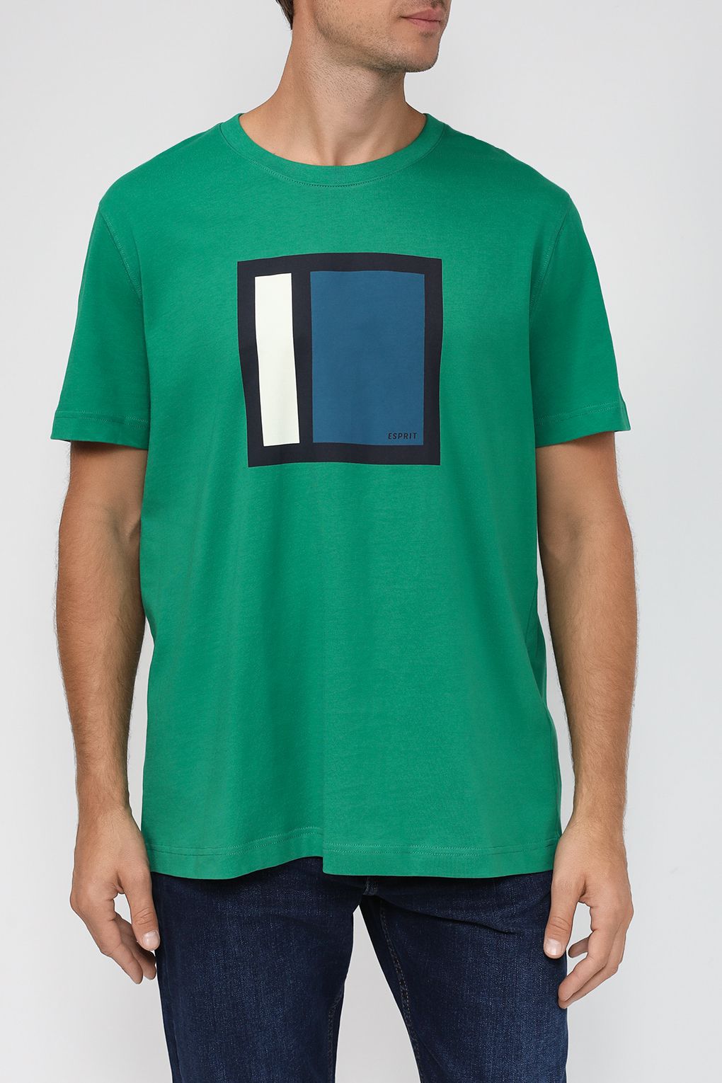 

Футболка мужская Esprit Casual 073EE2K307 зеленая 2XL, Зеленый, 073EE2K307