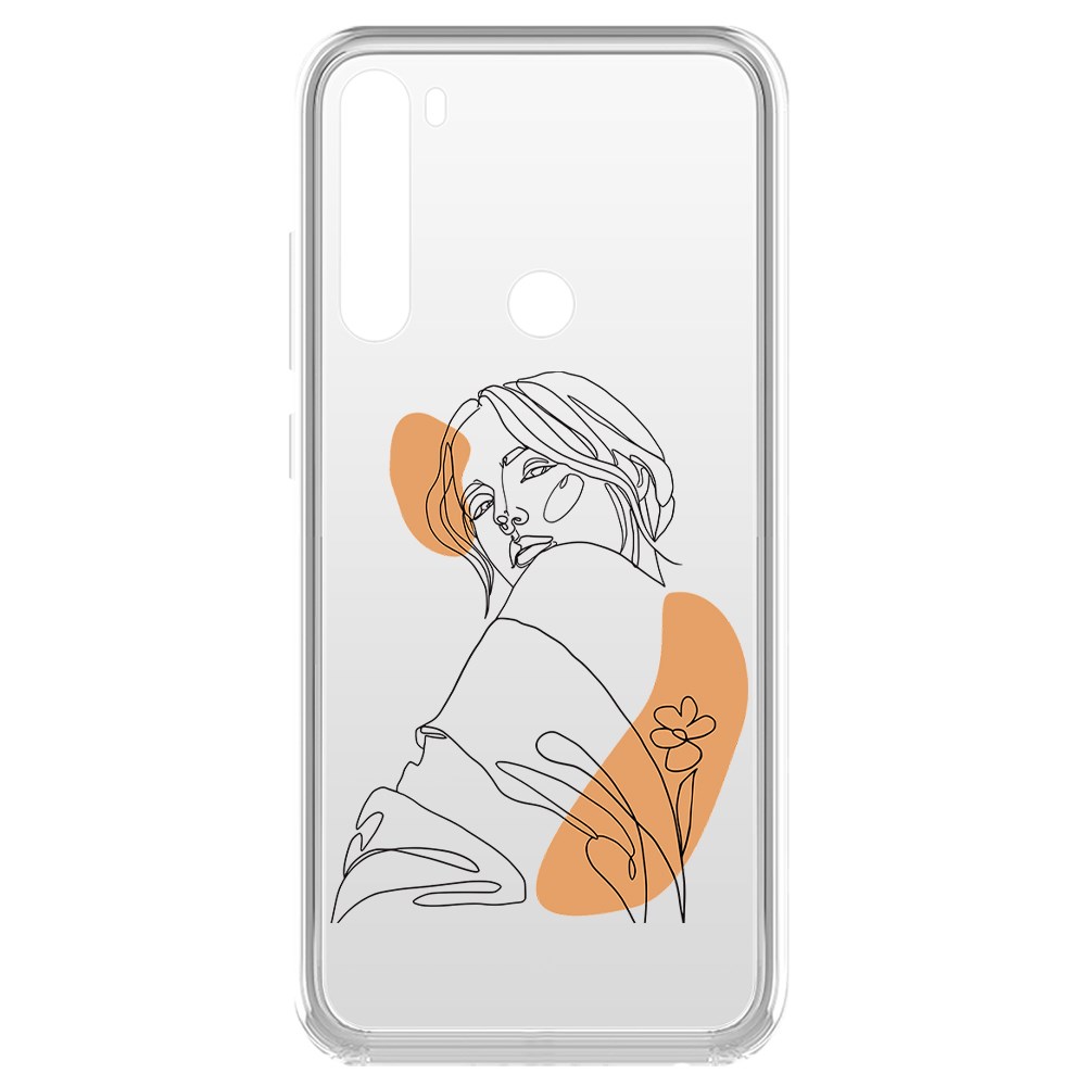 

Чехол-накладка Krutoff Clear Case Загадка для Xiaomi Redmi Note 8