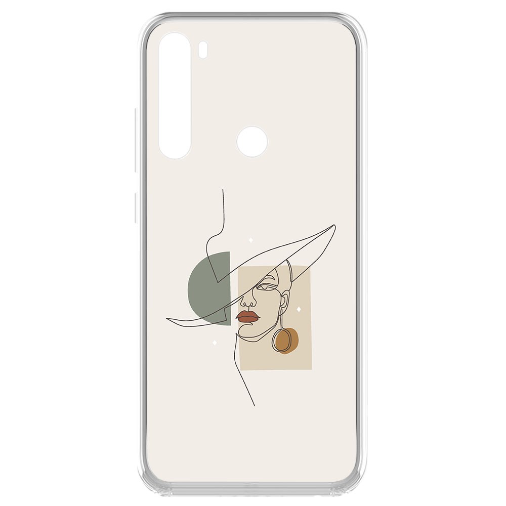 

Чехол-накладка Krutoff Clear Case Стиль для Xiaomi Redmi Note 8 (2021)