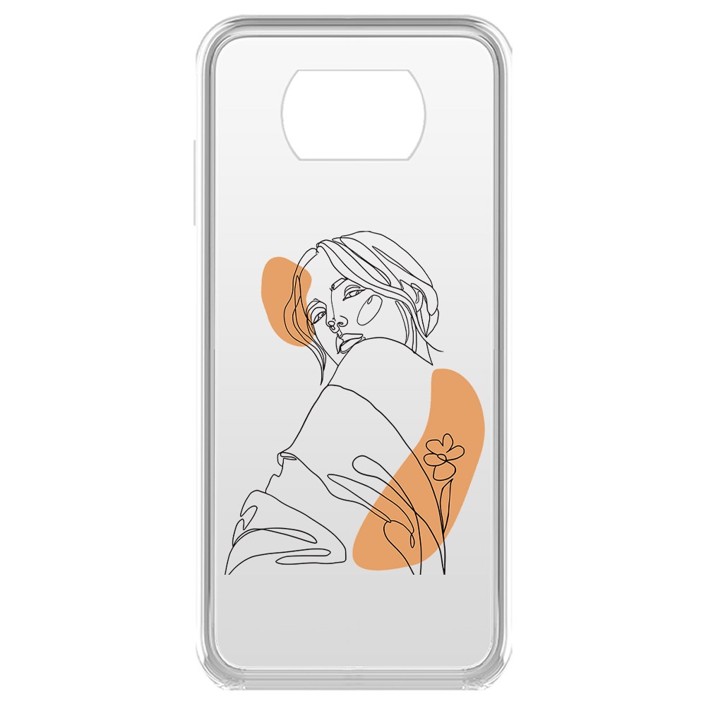 

Чехол-накладка Krutoff Clear Case Загадка для Poco X3, Прозрачный