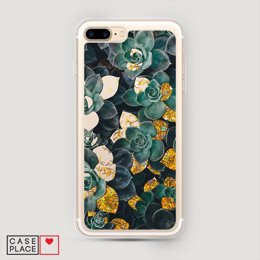 

Чехол Awog на Apple iPhone 8 Plus / Айфон 8 Plus "Сукуленты цветные", 10990-1