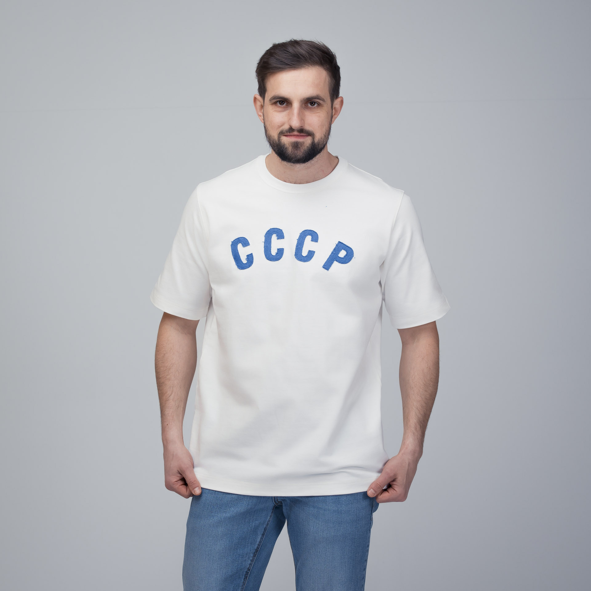 Футболка унисекс ФК Динамо Москва Олово-713 белая M