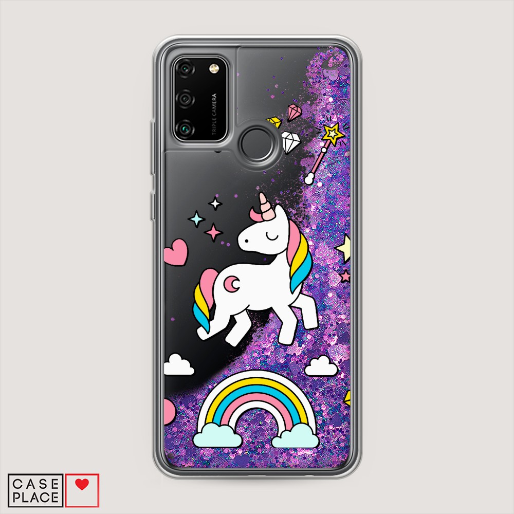 

Чехол Awog на Honor 9A "Принцесса единорог", Разноцветный, 612392-1