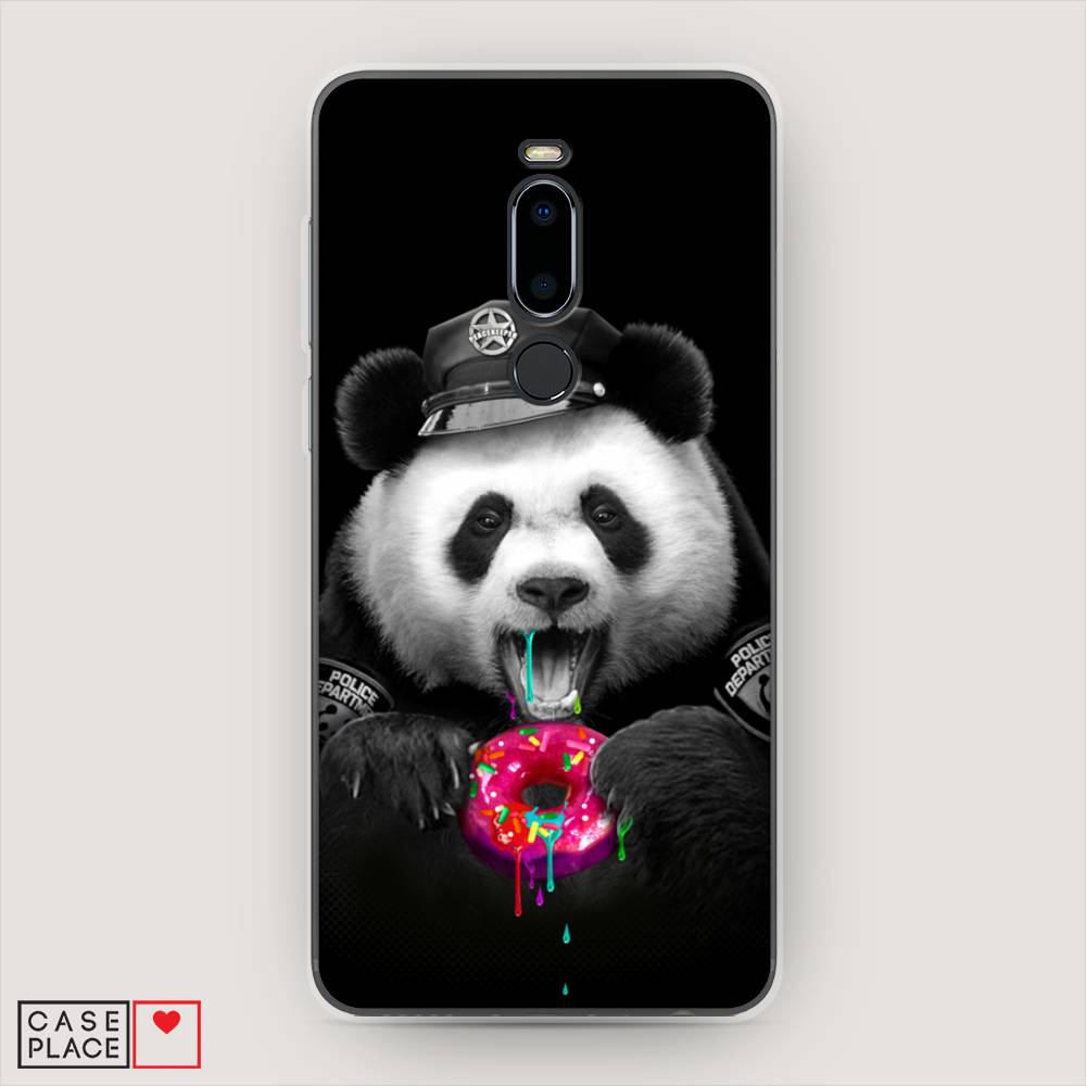 

Чехол Awog на Meizu M8 "Панда police", Черный;белый;розовый, 73150-2