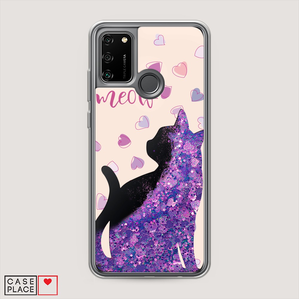 

Чехол Awog на Honor 9A "Прозрачный кот", Разноцветный, 612392-1