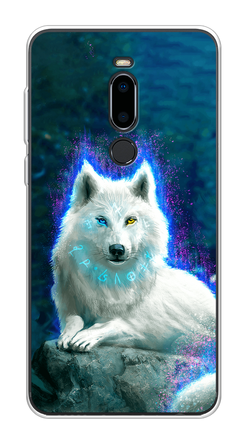 

Чехол Awog на Meizu M8 "Белоснежный волк", Белый;зеленый;фиолетовый, 73150-2