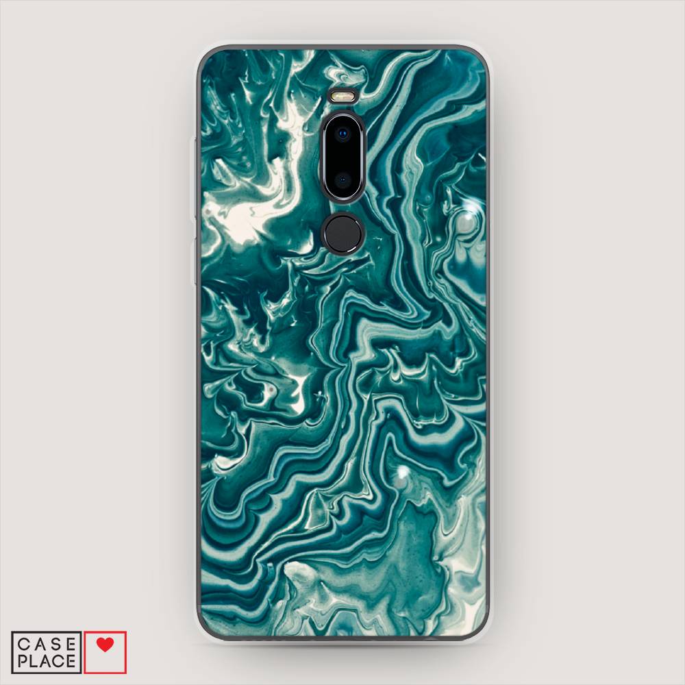 

Чехол Awog на Meizu M8 "Минералы 4", Голубой, 73150-3