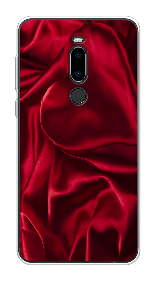 

Чехол Awog на Meizu M8 "Текстура красный шелк", 73150-3