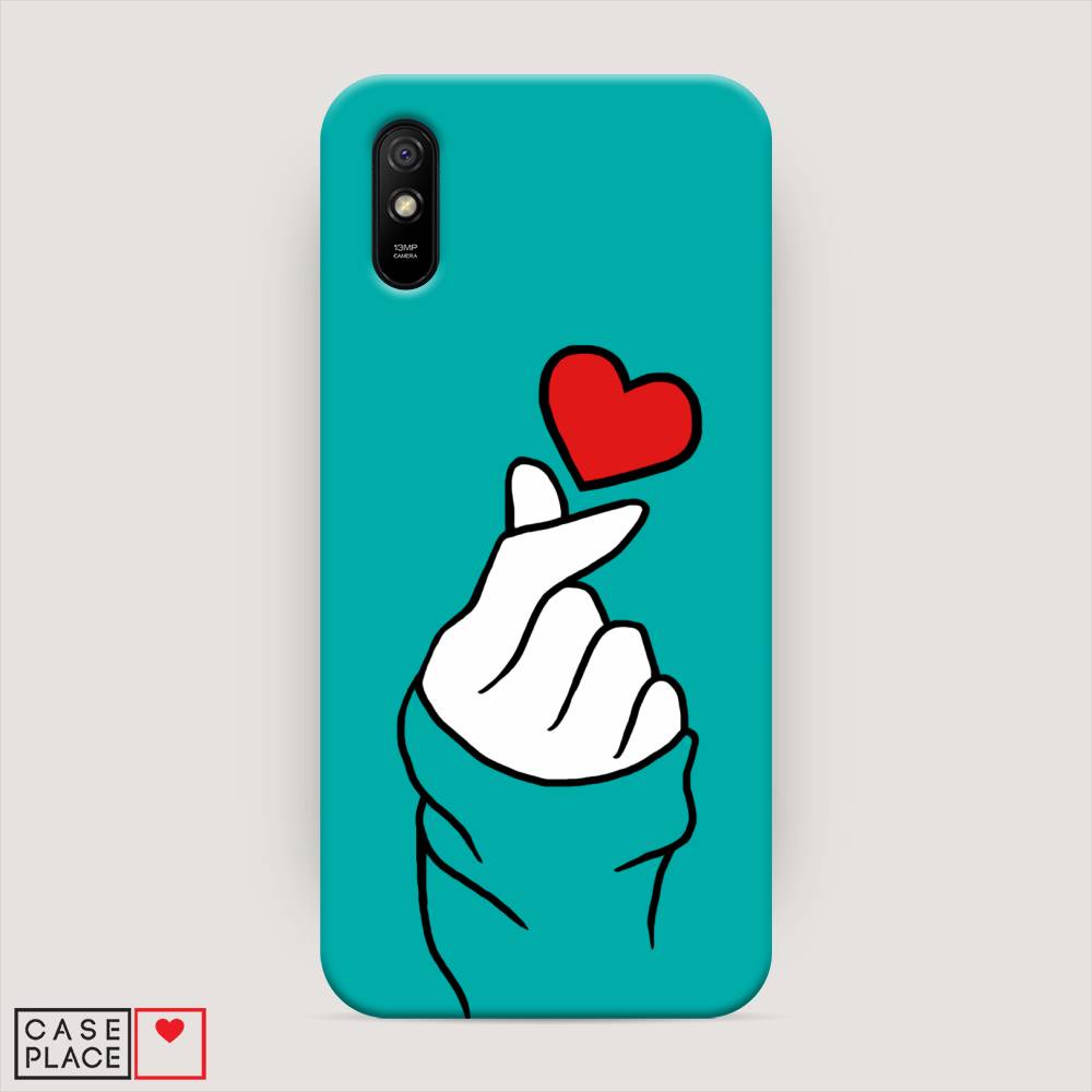 

Пластиковый чехол "Маленькое сердечко" на Xiaomi Redmi 9A, 38920-5
