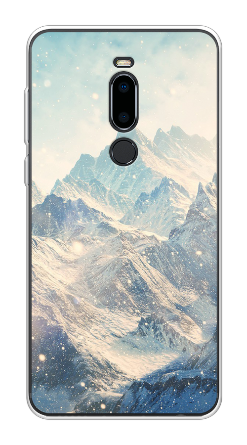 

Чехол Awog на Meizu M8 "Горы 4", Голубой, 73150-4