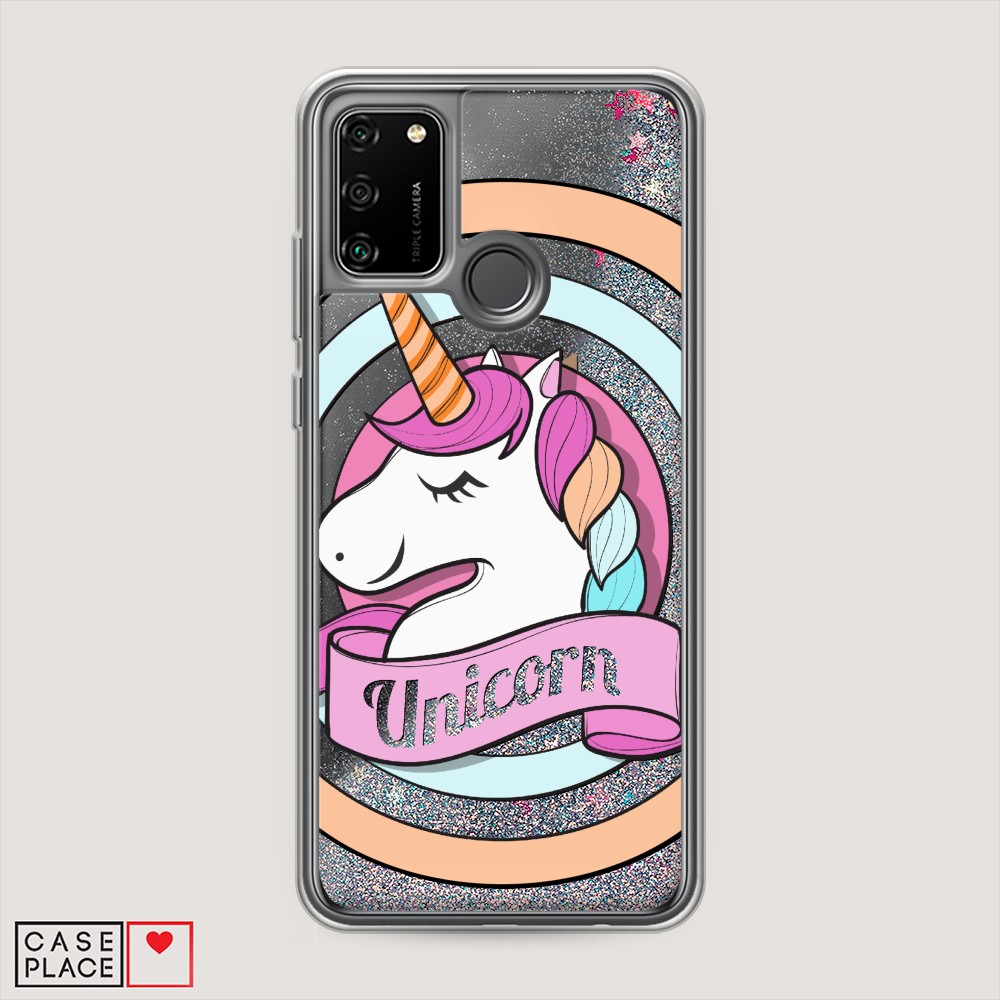 

Чехол Awog на Honor 9A "Unicorn зефирный", Разноцветный, 612391-1