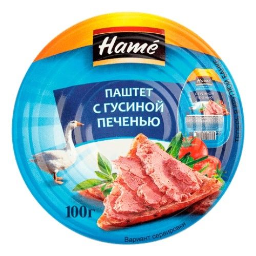 

Паштет Hame с гусиной печенью 100 г