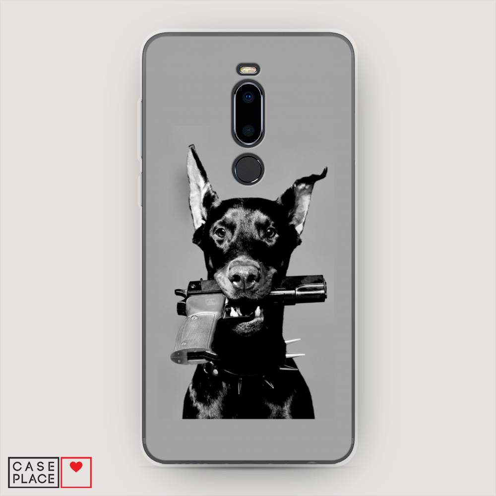

Чехол Awog "Доберман" для Meizu M8