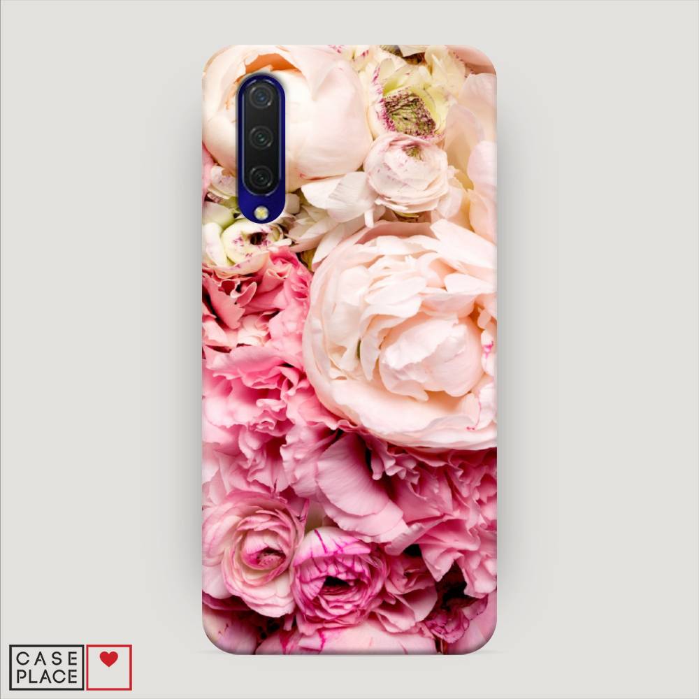 

Пластиковый чехол "Пионы яркие" на Xiaomi Mi 9 Lite, 36720-6