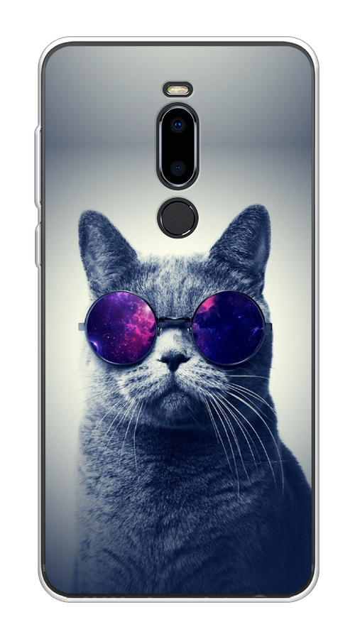 

Чехол Awog на Meizu M8 "Космический кот", Красный, 73150-1