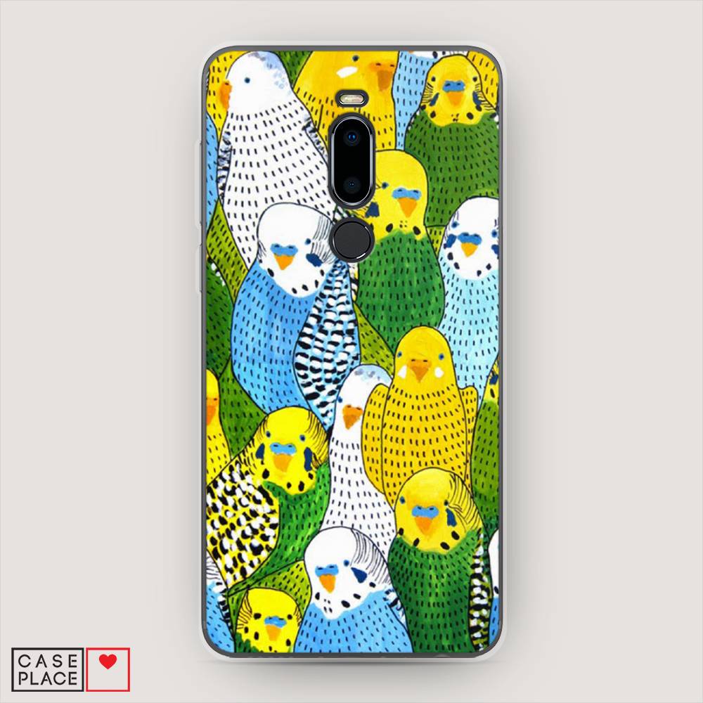 

Чехол Awog на Meizu M8 "Попугаи", Желтый;зеленый;голубой, 73150-1